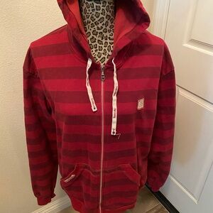 Zipper Ftont Sweatshirt